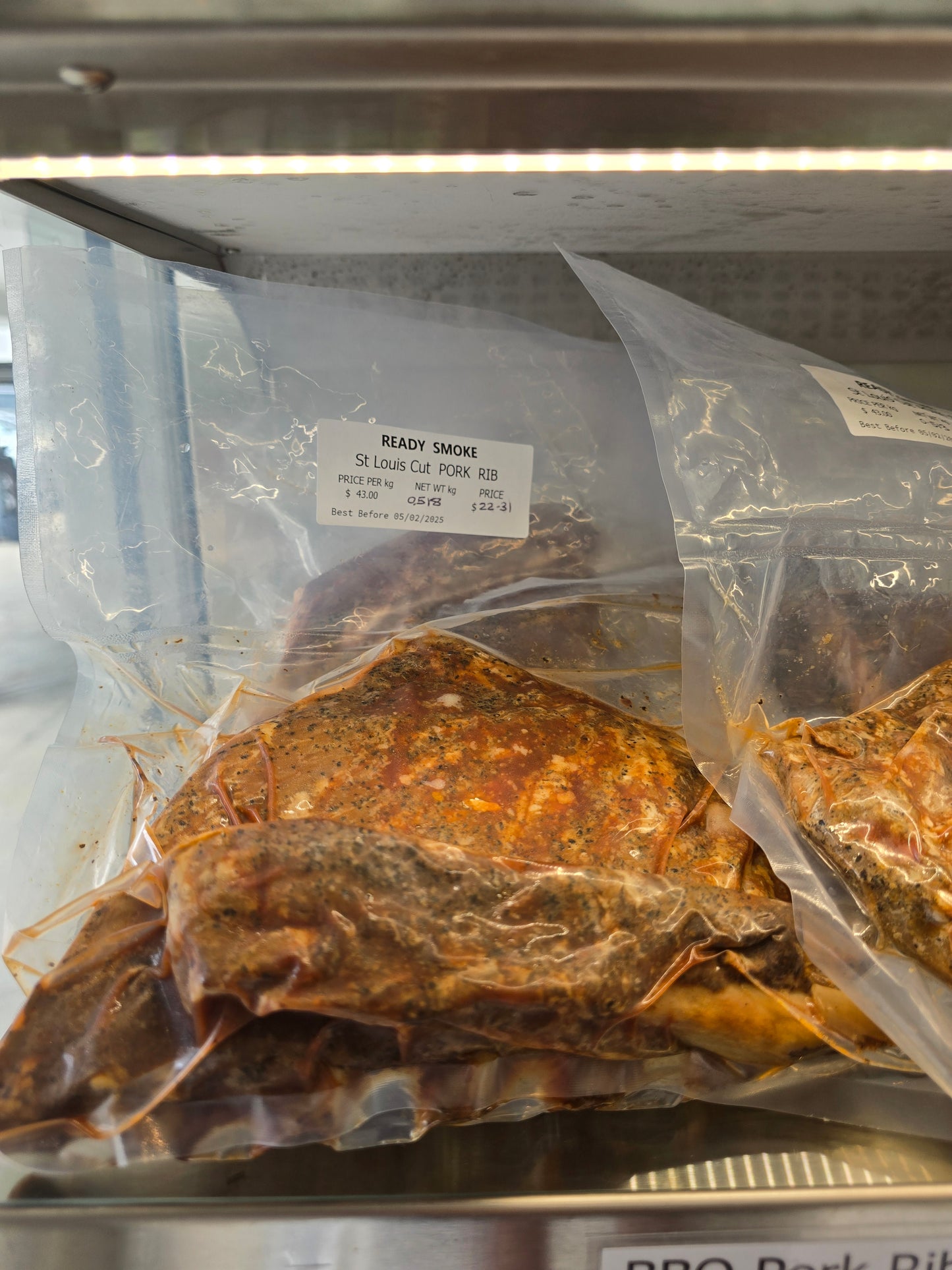 BBQ Pork Ribs 300g