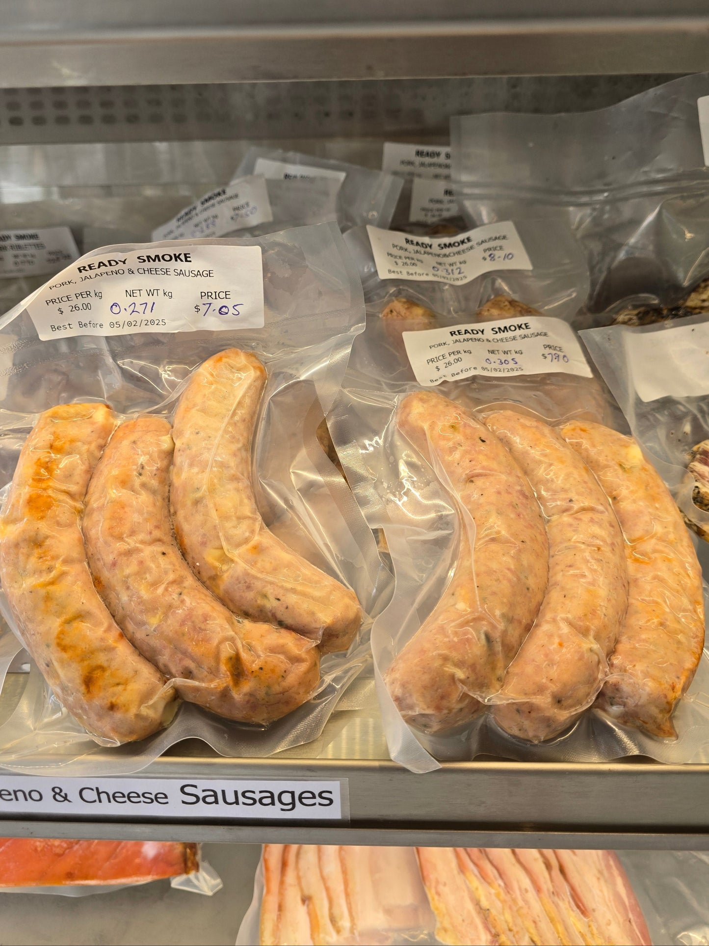 Pork Jalapeno & Cheese Sausage 350g